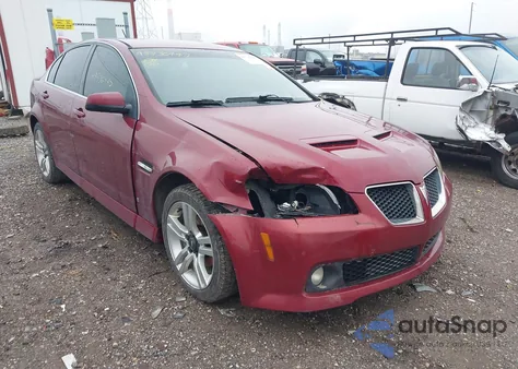 2009 Pontiac G8 из США, поврежденный, VIN 6G2ER57759L180820